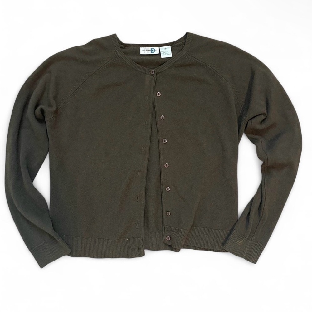 Women's Brown Cardigan Sweater
